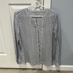 Loft striped long sleeve tunic